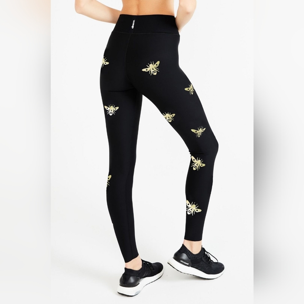 Ultracor Ultra High Bee luxury activewear Legging black Nero & Gold size…